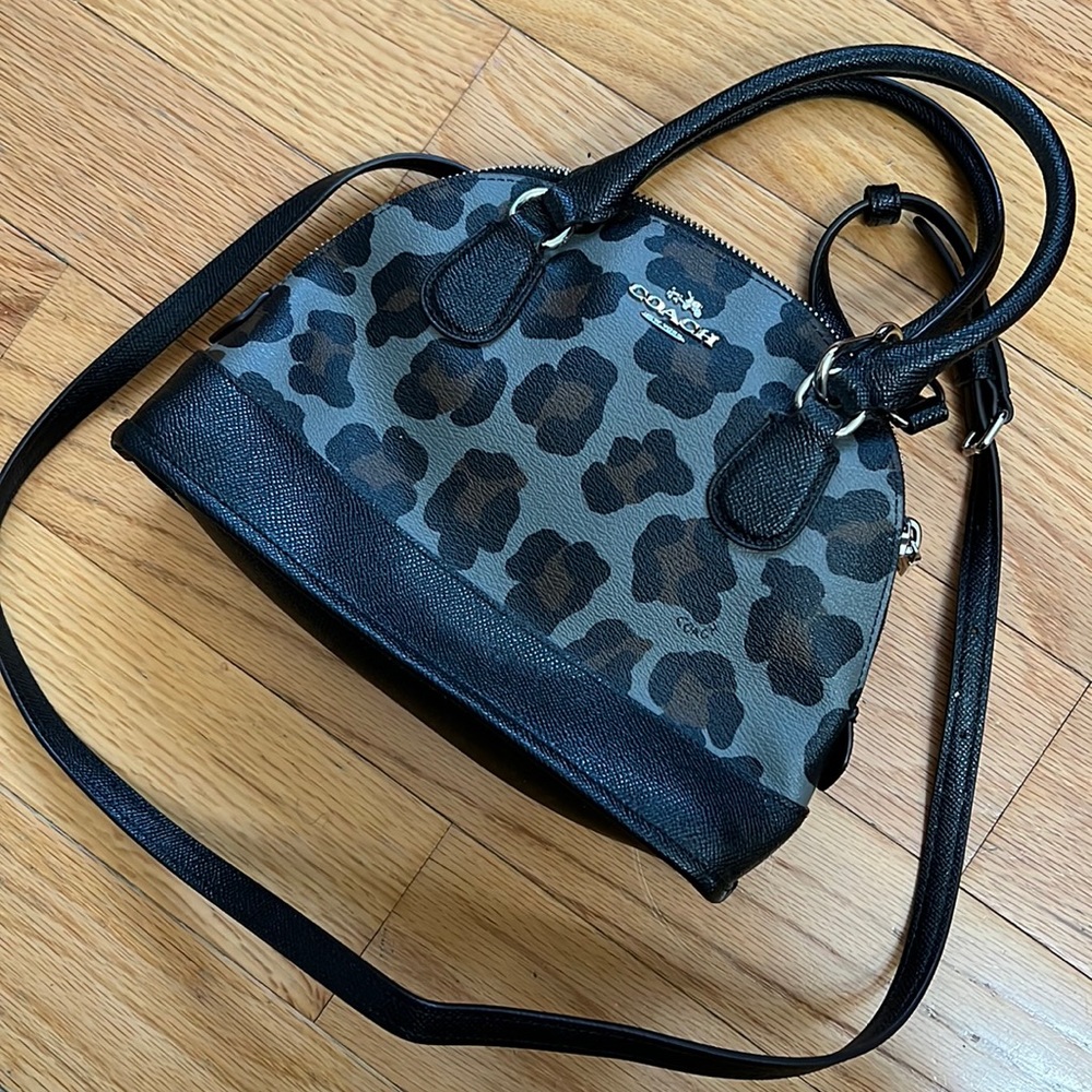 Coach Leopard Crossbody